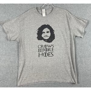 Game of Thrones John Snow T Shirt Size L Grey‎